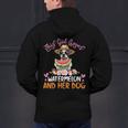 This Girl Loves Watermelon And Her Boston Terrier Dog Mother Men's Hoodie Back Print, gift for family, gift for coworker