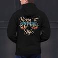 P41l Retro Kickin It 5th Grade Style Teacher Back To School For Men Women Girls Kids Men&#x27;s Hoodie Back Print, gift for family, gift for coworker