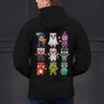 Pig Spooky Ghost Witch Boo-Jee Horror Pumpkin Pig Halloween Men's Hoodie Back Print, gift for family, gift for coworker