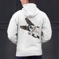 Boston Terrier Bostie Dog Kids Men Men's Hoodie Back Print, gift for family, gift for coworker