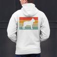 Boston Terrier Dog Lover Retro Vintage Cool For Dog Owner Men's Hoodie Back Print, gift for family, gift for coworker
