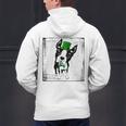 Cool Saint Patrick's Boston Terrier T Shirt For Dogs Lovers Men's Hoodie Back Print, gift for family, gift for coworker