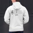 Music Notes Shirt Shh Quarter Fermata Teacher Men&#x27;s Hoodie Back Print, gift for family, gift for coworker