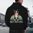 Boston Terrier Boston-Bulldog For Men Women Girls Kids Men's Hoodie Back Print, novelty gifts, funny gifts