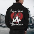 Boston Terrier Grandma Dog Owner Boston Terrier For Men Women Men's Hoodie Back Print, novelty gifts, funny gifts