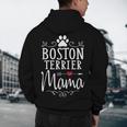Boston Terrier Mama Boston Terrier Lover Shirt Men's Hoodie Back Print, novelty gifts, funny gifts