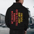Boston Terrier Mom Dad Dog Lover Owner Women Men Men's Hoodie Back Print, novelty gifts, funny gifts