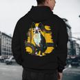 Boston Terrier s Mid-Century Modern Art s Street Grunge Men's Hoodie Back Print, novelty gifts, funny gifts