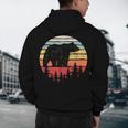 Catch Some Rays Vintage Retro Grizzly Bear Men's Hoodie Back Print, novelty gifts, funny gifts