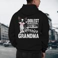 Coolest Boston Terrier Grandma Dog Men's Hoodie Back Print, novelty gifts, funny gifts