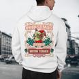 Boston Terrier My Christmas Spirit Dog Santa Claus X-Mas Men's Hoodie Back Print, novelty gifts, funny gifts