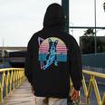 Boston Terrier Dad Retro Men's Hoodie Back Print, Couple Gifts, Boston Terrier Dad Gifts, funny design