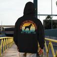 Being a Boston Terrier Grandpa Is Ruff Boston Terrier Men's Hoodie Back Print, funny design