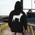 Boston Terrier Men's Hoodie Back Print, funny design
