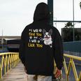 Boston Terrier Shirt I Will Find You And I Will Lick You Men's Hoodie Back Print, funny design