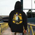 Boston Terrier s Mid-Century Modern Art s Street Grunge Men's Hoodie Back Print, funny design