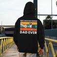 Cute Boston Terrier Best Boston Terrier Dad Ever Men's Hoodie Back Print, Couple Gifts, Boston Terrier Dad Gifts, funny design
