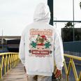 Boston Terrier My Christmas Spirit Dog Santa Claus X-Mas Men's Hoodie Back Print, Boston Terrier Christmas Gifts, funny design