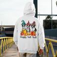 Boston Terrier Dog Lover Fall Ya'Ll Halloween Costume Men Women Men's Hoodie Back Print, Boston Terrier Halloween Gifts, funny design
