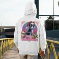 Boston Terrier Santa Claus Coffee Mug Merry Christmas Dogs Men's Hoodie Back Print, Boston Terrier Christmas Gifts, funny design