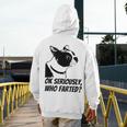Boston Terrier Shirt Ok Seriously Who Farted Men's Hoodie Back Print, funny design