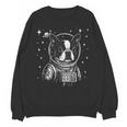 Astronaut Boston Terrier Space Galaxy Dog Lovers Unisex Sweatshirt, trending gift