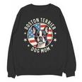 Boston Bull Terrier Women Boston Terrier Dog Mom Unisex Sweatshirt, Mom Gifts, Boston Terrier Mom Gifts, trending gift