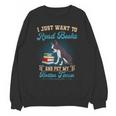 Boston Terrier American Gentleman Bibliophile Book Lover Unisex Sweatshirt, American Boston Terrier Gifts, trending gift
