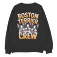 Boston Terrier Crew Cartoon For Dog Owner Pet Boston Terrier Unisex Sweatshirt, trending gift