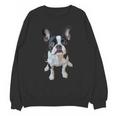 Boston Terrier Dog Motif Pet Art Boston Terrier Men Women Kids Unisex Sweatshirt, trending gift