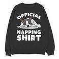 Boston Terrier Dog Official Sleeping Shirt Men Women Kids Unisex Sweatshirt, trending gift
