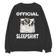 Boston Terrier Dog Official Sleepshirt Pajamas Nightgown For Men Women Girls Kids Unisex Sweatshirt, trending gift