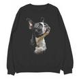 Boston Terrier Dog Graphic Pet Art Boston Terrier For Men Women Kids Unisex Sweatshirt, trending gift