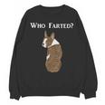 Boston Terrier Who Farted Unisex Sweatshirt, trending gift