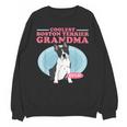 Boston Terrier Grandma Bostie Dog Owner Boston Terrier Men Women Unisex Sweatshirt, trending gift