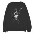 Boston Terrier Guitar Unisex Sweatshirt, trending gift