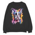 Boston Terrier Lover Pop Art Color Boston Terrier Dog For Men Women Girls Kids Unisex Sweatshirt, trending gift