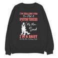 Boston Terrier Mom American Gentleman Dog Lover Mother's Day Unisex Sweatshirt, Mom Gifts, Boston Terrier Mom Gifts, American Boston Terrier Gifts, trending gift
