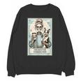 The Boston Terrier Mom Skeleton Spooky Season Halloween Unisex Sweatshirt, Mom Gifts, Boston Terrier Mom Gifts, Boston Terrier Halloween Gifts, trending gift