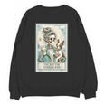 Boston Terrier Mom Skeleton Tarot Card Witch Vibes Dog Mom Unisex Sweatshirt, Mom Gifts, Boston Terrier Tarot Gifts, Boston Terrier Mom Gifts, trending gift