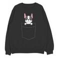 Boston Terrier In The Pocket Cute Boston Terrier Dog For Men Women Girls Kids Unisex Sweatshirt, trending gift