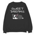 Boston Terrier Puppy Sweet Dreams Pajama For Bedtime Unisex Sweatshirt, trending gift