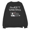 Boston Terrier Puppy Sweet Dreams Pajama For Bedtime Unisex Sweatshirt, trending gift