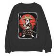 Boston Terrier Samurai Ninja Vintage Anime Japanese Ukiyo-e Unisex Sweatshirt, trending gift