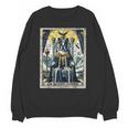 Boston Terrier Tarot Card Dog Unisex Sweatshirt, Boston Terrier Tarot Gifts, trending gift