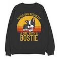 Boston Terrier Never Underestimate a Girl With a Bostie Unisex Sweatshirt, trending gift