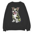 Camo Boston Terrier Pet Owner Camouflage Dog Lover Unisex Sweatshirt, trending gift