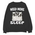 Cute Boston Terrier Need More Sleep Pajamas Nightgown Unisex Sweatshirt, trending gift