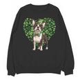 Cute Boston Terrier Shamrock St Patrick's Day Dog Lover Men Women Kids Unisex Sweatshirt, trending gift