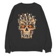 Halloween Costume Skull Boston Terrier Dog Lover For Men Women Kids Unisex Sweatshirt, Boston Terrier Halloween Gifts, trending gift